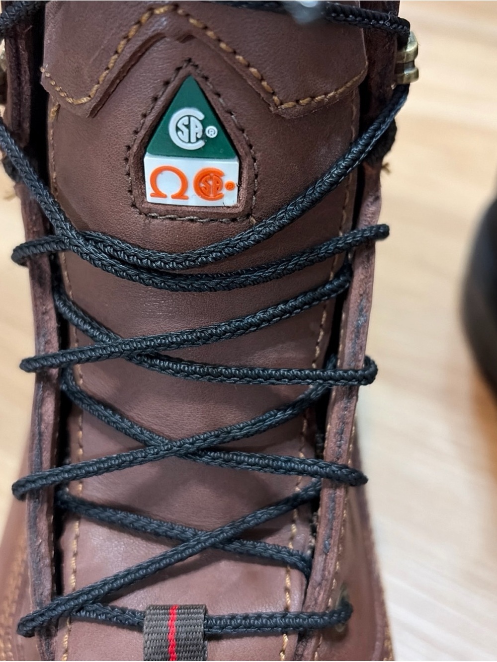 Red Wing 3572 BRNR XP Waterproof Safety Toe Work Boots Men’s 15D Brown EH - Picture 2 of 10